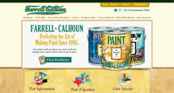 Desktop Screenshot of farrellcalhoun.com